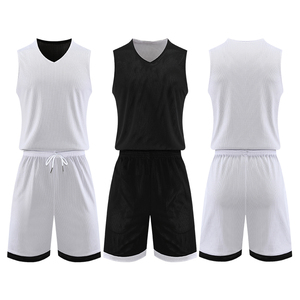 Uniformes de Baloncesto Personalizados de Último Diseño para Adultos, 100% Poliéster, Sin Mangas, Transpirables, Tallas Grandes, Logotipo Personalizado en Color de Alta Calidad - Product Image 5