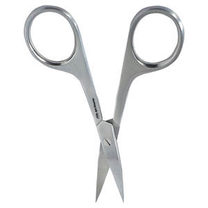 Kit de aseo de belleza y pedicura para cejas, tijeras para pestañas, piel seca, Tijeras para uñas, tijeras para cutículas, hoja curva - Product Image 5