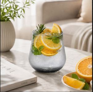 Vaso de vidrio sin tallo de alta calidad para jugos y bebidas refrescantes, de exportador indio al mejor precio. - Product Image 2