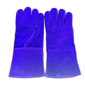 Guantes de Soldadura MIG de Cuero Vacuno Premium XL, Guantes de Seguridad de Alto Rendimiento para Trabajo Pesado, Protección para las Manos para Soldadores - Product Image 6