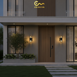 Steel/inox 300 lm Modern/Japanese Viet Nam 3500K (Warm White) Touch Control 25cm Wall Light LED for Living Room Bedroom Hallway - Product Image 5