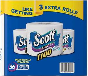 กระดาษชำระแบบใช้แล้วทิ้ง Scott Eco-Friendly แข็งแรง ทนทาน 36 ม้วน เนื้อนุ่ม 2 ชั้น คุณภาพสูง จำหน่ายแบบยกแพ็ค - Product Image 4