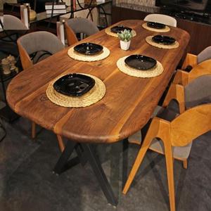 Mesa de Comedor Rectangular Contemporánea de Madera Maciza de Sheesham con Sillas Opcionales, Estilo Europeo Hecho a Mano y Ecológico para Sala de Estar - Product Image 2