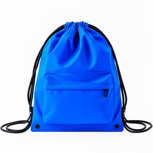 Wholesale Durable Cotton <b>Drawstring</b> <b>Backpack</b> for Sports and Gym with Custom Logo Print - Product Image 6