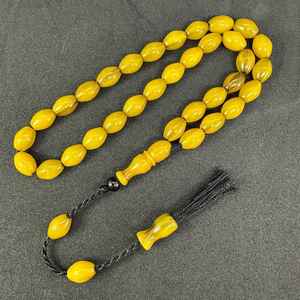 ลูกประคำเรซิ่นสวยงามคลาสสิกสำหรับการสวดมนต์อิสลาม ละหมาดเช้าประจำวัน และโอกาสพิเศษสำหรับเดือนรอมฎอนและวันอีด - Product Image 5