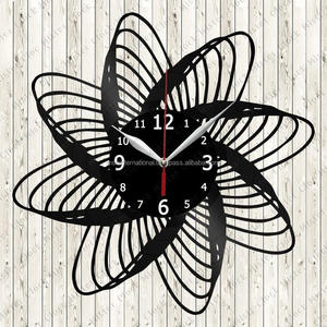 Wall Clock and <b>Watch</b> Iron Art Classic Style Flower Design for Home Decoration - Product Image 4