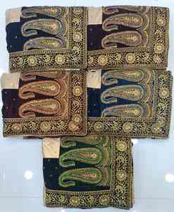 Sari Tradicional Indio/Pakistaní Más Buscado, Exclusivo, de Georgette con Trabajo de Lentejuelas, Elegante para Bodas y Fiestas - Product Image 3