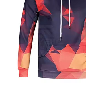Sudadera con Capucha para Hombre, Diseño Moderno con Estampado Completo, Estilo Urbano, Calidad Premium en Venta - Product Image 3