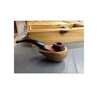 Pipe à tabac en bois de luxe très vendue, tige de pipe à tabac en bois