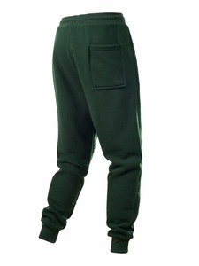 Low MOQ Men Custom Fleece <b>Joggers</b> Elastic Waistband Cuffed Sweatpants - Product Image 4