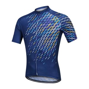 Custom Men's Cycling Jersey Long Sleeve Biking Shirt Breathable Quick Dry <b>Bike</b> Top with 3 Plus 1 <b>Pockets</b> - Product Image 5