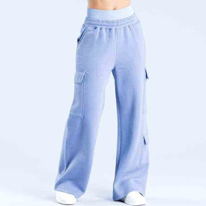 Pantalon de jogging en molleton brossé 380g de haute qualité pour hommes et femmes, doux, chaud, décontracté, taille élastique, idéal pour l'été et le sport - Product Image 3