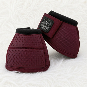 รองเท้าบูทป้องกันกีบม้า TOUGH TACK No Turn สีเบอร์กันดี - Product Image 1