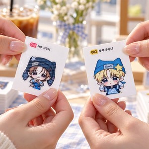สติกเกอร์สะสมขนาด 30x40 มม. ลายซีลแบบเรโทร ผิวด้าน ตัวละคร K-pop อนิเมะ สินค้าแฟนคลับ บรรจุแยกชิ้น ผลิตในเกาหลี - Product Image 1
