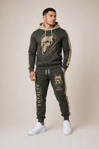 Ensemble sweat-shirt et jogging en molleton de coton pour homme, vêtements de sport professionnels pour l'entraînement et la remise en forme, tissu doux, logo personnalisé - Product Image 6