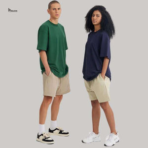 Conjunto de Camiseta y Pantalones Cortos Personalizados Lisos con Diseño de Color, Camiseta Gráfica para Hombre y Mujer, Conjuntos Cortos Transpirables con Logotipo Personalizado Estampado - Product Image 1