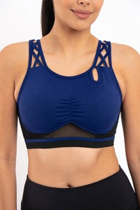 Sujetador Deportivo para Mujer, de Spandex, Suave y Elástico, Transpirable, para Entrenamiento, Gimnasio y Fitness - Product Image 1