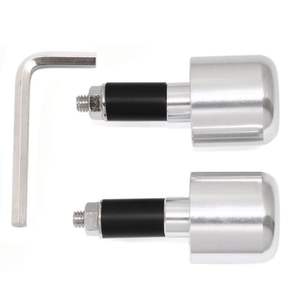 Extremo del manillar de la motocicleta plata D/13mm piezas de la motocicleta piezas de repuesto del motor - Product Image 1