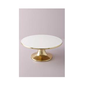 Support de présentation de gâteaux en aluminium métallique de style moderne pour la décoration de table de dessert et de mariage - Product Image 3
