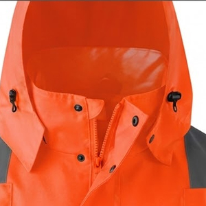 Servicios OEM Chaqueta de Trabajo Reflectante de Alta Visibilidad, Material Ligero Resistente al Viento, Chaquetas de Alta Visibilidad para Construcción - Product Image 5