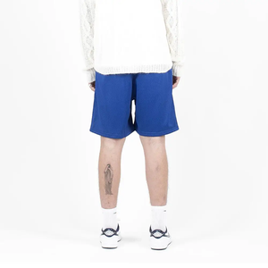 Men's White Mesh Shorts Mid Waist Breathable Casual Solid Color Woven Spandex/Polyester Men's Mesh Fabric Shorts Solid Color - Product Image 3