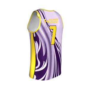 Custom Design High Quality Breathable Basketball Jersey <b>Light</b> Weight Comfortable Fit Basketball Jersey - Product Image 2
