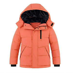 Chaqueta Bomber de Algodón Grueso para Hombre, Estilo Urbano, con Estampado Personalizado y Bordado, 350GSM, Felpa Francesa, Talla Grande - Product Image 5