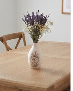 Jarrón de Cerámica Hecho a Mano con Diseño de Coral Marrón, Ideal para Decoración del Hogar, Mesas de Oficina, Bodas o Regalos - Product Image 5