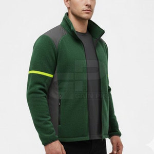 Chaqueta Sherpa para Hombre Urban Ready, Tejido Ligero, Corte Relajado, Ideal para Uso Casual, Moda Urbana y Combinación Diaria - Product Image 6