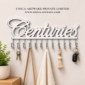 Luxury Quality Centuries Aluminum <b>Wall</b> <b>Hook</b> Rack Decorative Metal <b>Wall</b> Mounted <b>for</b> Coat <b>Key</b> Towel & Accessories Organizer - Product Image 1