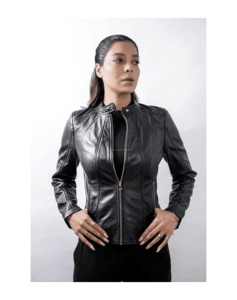 Boomletcorp Fabricants professionnels Veste en cuir à la mode Confortable Nouveau style tendance Vestes en cuir à la mode pour femmes - Product Image 1