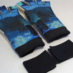 Guantes de Portero Profesionales de Látex con Agarre Antideslizante, Soporte para Muñeca y Diseño Ajustable para Entrenamiento de Fútbol y Partidos al Aire Libre - Product Image 5