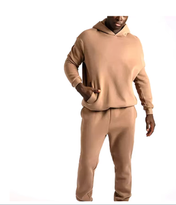 Conjunto Deportivo de 2 Piezas para Hombre, Estilo Urbano, con Estampado, Sudadera con Capucha de Manga Larga, Pantalones Deportivos, Cortavientos - Product Image 1