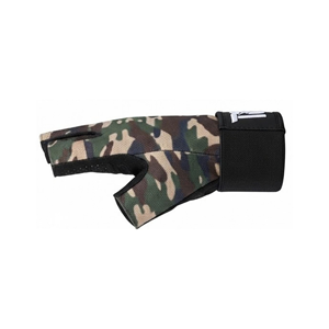 Guantes de Levantamiento de Pesas, Medios Dedos, Camuflaje, con Soporte para Muñeca, Palma Acolchada, Ligeros, Cierre de Hebilla, Logotipo Personalizado, OEM, ODM - Product Image 6