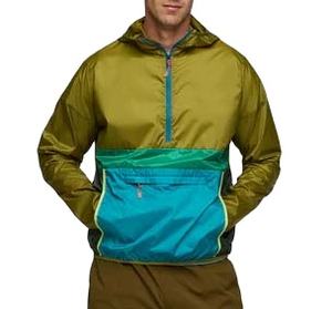 Chaquetas cortavientos tipo anorak vintage de nailon y poliéster, ligeras, con parches y logotipo bordado personalizado, para hombre. - Product Image 2