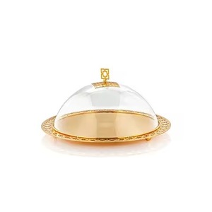 Unique Design Metal Unique Finished Casserole <b>Set</b> Of 3 Pcs Home Kitchen Ware Luxury Food Warmer - Product Image 5
