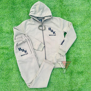 Tracksuit Zipup Jogger Pants <b>Set</b> Hoodie Custom Embroidery Tracksuit Fleece Cotton Sweatsuit & <b>Sweatpants</b> <b>Set</b> for Men - Product Image 3