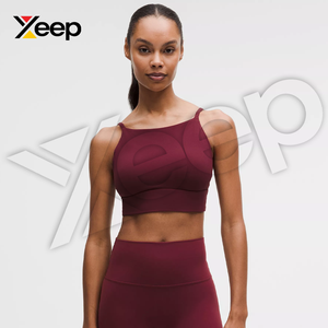 XEEP สปอร์ตบราโยคะคุณภาพสูงสำหรับผู้หญิง รุ่น XC-SB-69 สายรัดปรับได้ ระบายอากาศดี แผ่นรองถอดออกได้ รองรับได้ดี แห้งเร็ว - Product Image 1