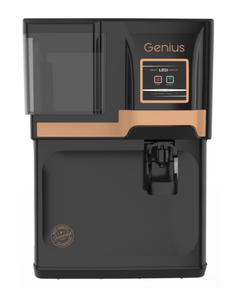 genius black reverse osmosis <b>water</b> <b>filter</b> <b>system</b> domestic <b>water</b> purifier 12L storage capacity Abs food grade quality material - Product Image 1