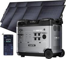 5120Wh Large Capacity <b>Solar</b> <b>Generator</b>,Portable Power Station P5000 Pro With 2X400W <b>Solar</b> Panel, 5x3600W AC Output (6000W Surge), - Product Image 1
