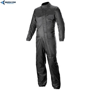 Industrial Hooded Casual Solid Waterproof Windproof Lightweight 100% Polyester Unisex Rain Protection Suit for Heavy Duty Use - Product Image 6