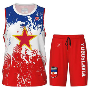 Uniforme de basket-ball grande taille en gros pour hommes et femmes, respirant, séchage rapide, logo personnalisé, numéro, toutes tailles 5XL, OEM - Product Image 3