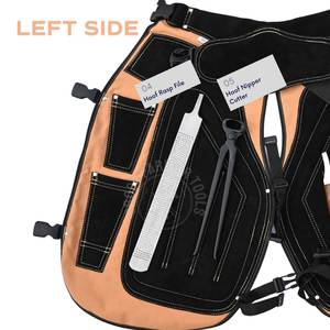 Juego de Herramientas Profesionales para Herrador Equino con Cortaúñas para Cascos, Cuchilla Afilada para Cascos, Cuchillo para Cortar y Recortar Cascos, Escofina Niveladora y Martillo - Product Image 5