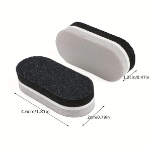 Lime à ongles double face OME, grain 180, réutilisable, pour manucure, pédicure et soins des ongles d'animaux, 200 pièces, mini design zèbre - Product Image 5