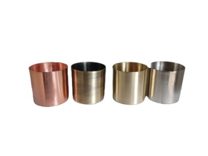 Bougie dans un bol en bois, design personnalisé, style grain de bois, pour décoration intérieure, récipient à bougie. - Product Image 2