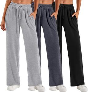 Pantalones Deportivos para Actividades Cotidianas, Pantalones para Correr con Cintura Ajustable con Cordón para Entrenamiento o Viajes - Product Image 1