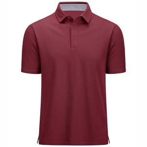 Polo de Punto Personalizado con Logotipo OEM y ODM, Manga Corta, Algodón Liso, Rayas, Suéter Personalizado para Hombre, Hecho en Pakistán - Product Image 3