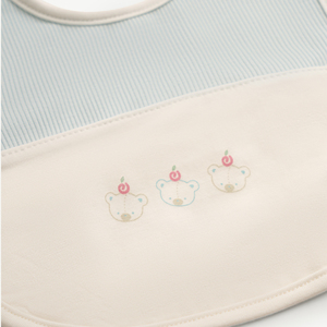 Babero Triangular de Modal y Spandex para Bebé Niño, Sin Mangas, Cierre a Presión, Recién Nacido, ODM Vietnam MAMACHERI - Product Image 2