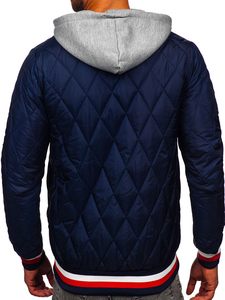 Chaqueta Bomber Impermeable de Primera Calidad para Hombre, para Invierno, con Logotipo y Diseño Personalizados, Chaqueta Bomber de Tela de Lona - Product Image 5