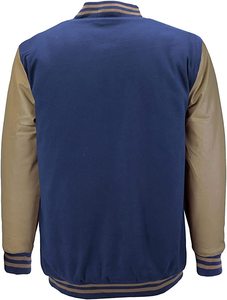 <b>Top</b> Quality Men's Letterman Varsity Jacket Two-Toned Winter Casual Sports Baseball Coat Wool Fabric Stand Collar Baseball Jacket - Product Image 6